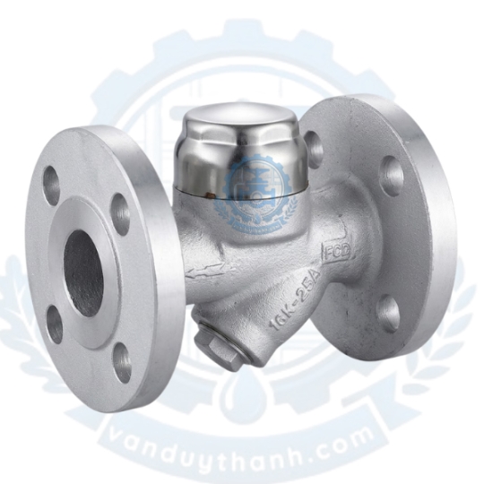 ​​​​​​​Bẫy Hơi Đồng Tiền Mặt Bích YNV Model DST-1F