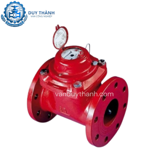 Đồng Hồ Nước Nóng Nối Mặt Bích