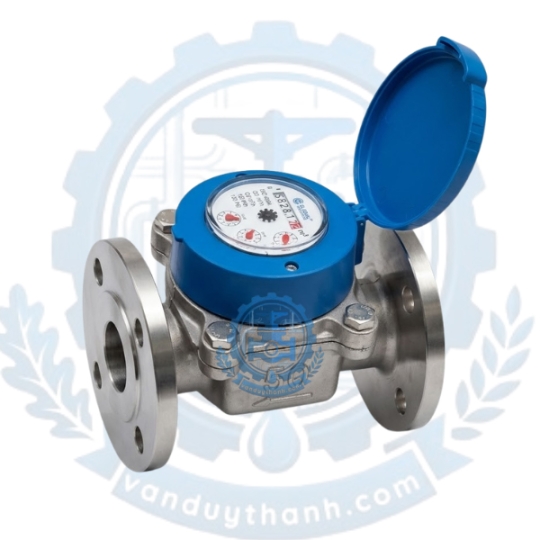 Đồng Hồ Nước Nối Bích Inox 304 DN50 - DN250