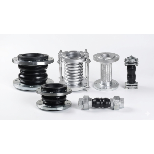 Khớp Nối Mềm Cao Su Mặt Bích Inox 304 JIS10K