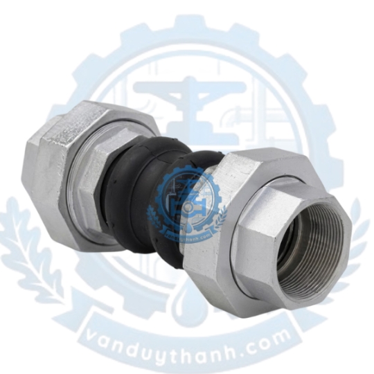 Khớp Nối Cao Su Nối Ren DN15 - DN50