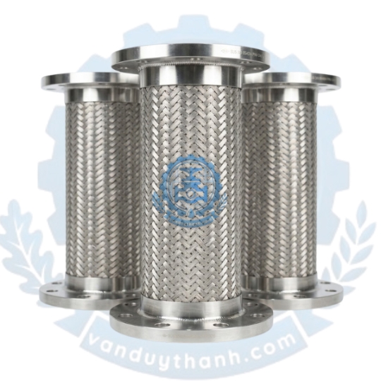 Khớp Nối Mềm Giãn Nở Mặt Bích Inox 304 DN40 - DN1000