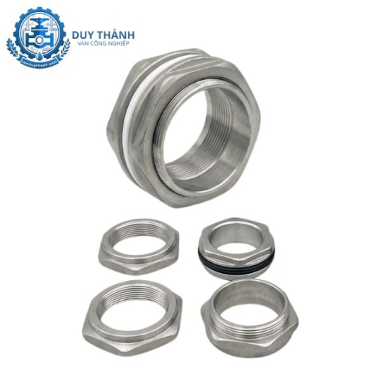 Ốc Bồn Inox 304 Nối Ren Trong Ren Ngoài