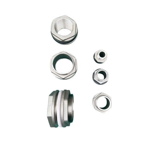 ỐC BỒN INOX 304 NỐI REN TRONG REN NGOÀI