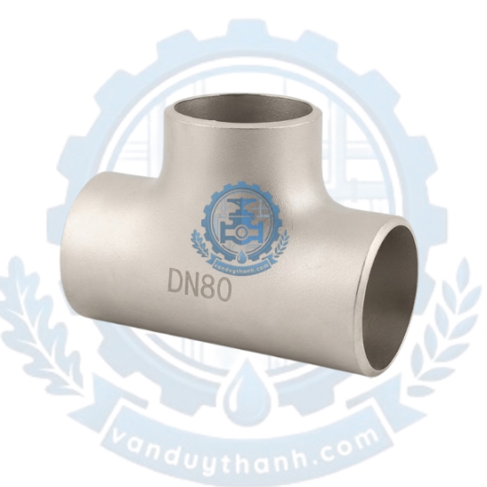 Tê hàn Inox 304 SCH10, SCH40 / DN8 - DN200