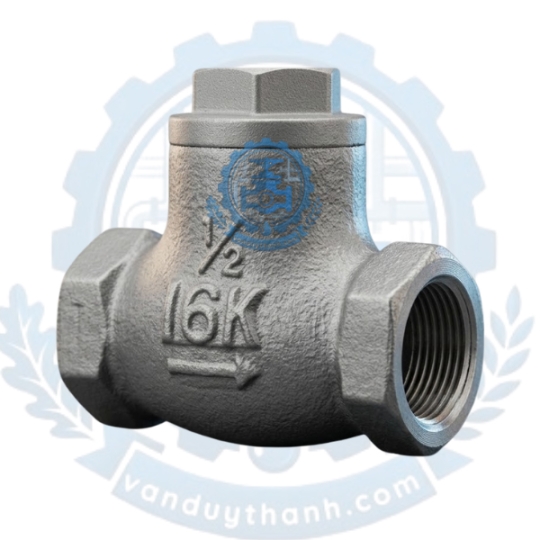 Van 1 Chiều, Một Chiều Hơi Gang Dẻo Nối Ren 16K