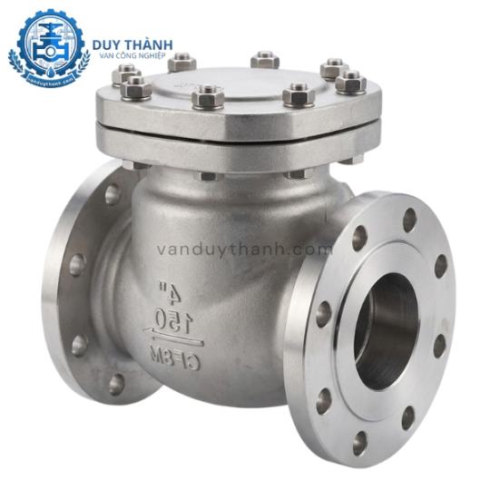 Van Một Chiều Mặt Bích Inox 304 ANSI 150