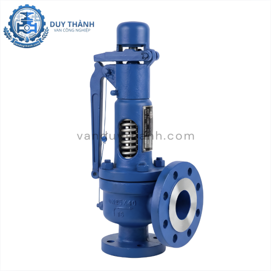 Van An Toàn Hơi Thép Mặt Bích PN16