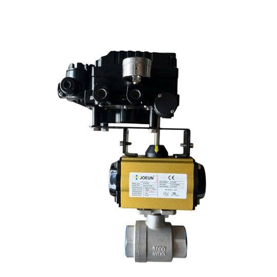 VAN BI 2PC INOX ĐIỀU KHIỂN KHÍ NÉN TUYẾN TÍNH