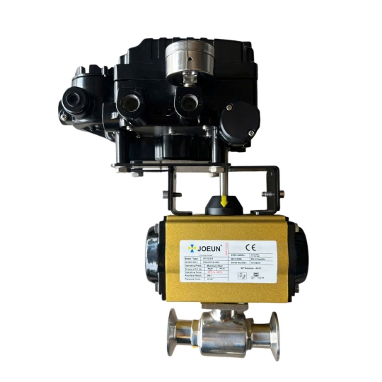 Van Bi 3pc Vi Sinh Điều Khiển Khí Nén