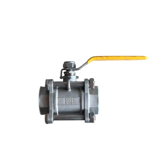 VAN BI 3PC INOX 304 NỐI REN TAY GẠT AFBV