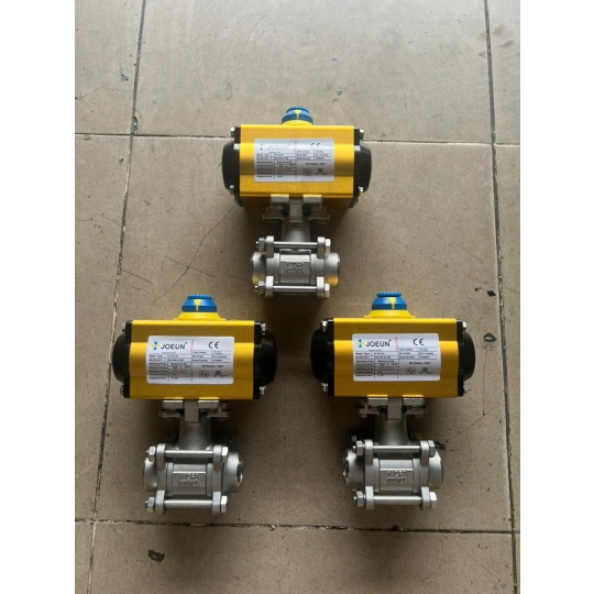 VAN BI 3PC INOX 304 NỐI HÀN KHÍ NÉN JOUEN