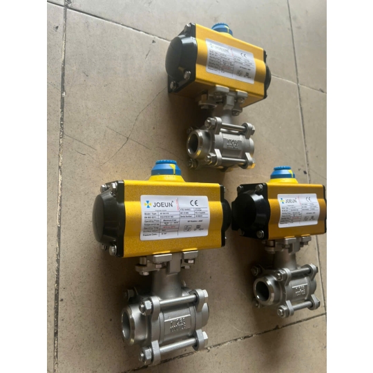 VAN BI 3PC INOX 304 NỐI HÀN KHÍ NÉN JOUEN