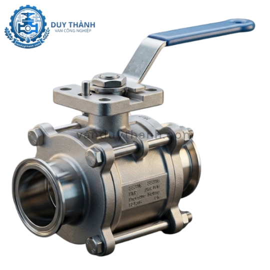Van Bi Inox 3 Thân Vi Sinh