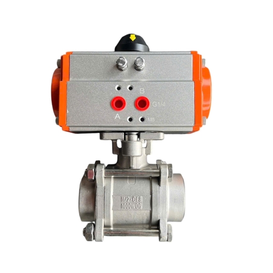 Van Bi 3pc Vi Sinh Điều Khiển Khí Nén