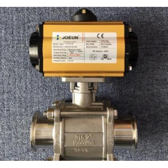 Van Bi 3pc Vi Sinh Điều Khiển Khí Nén