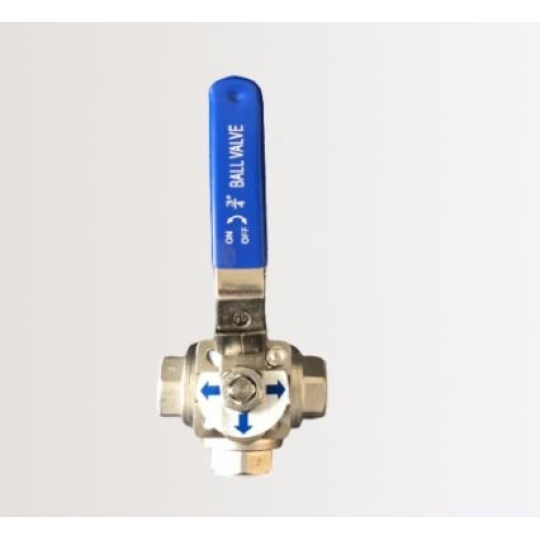 Van Bi 3 Ngả Kiểu T Inox Jaki 01