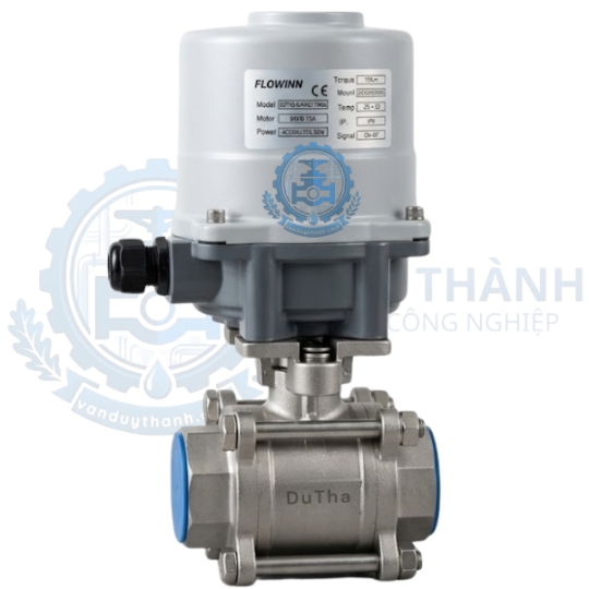 Van Bi Inox Điều Khiển Điện DN15, DN20, DN25