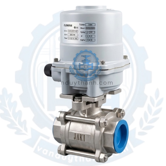 Van Bi Inox Nối Ren Điện Tuyến Tính 4-20mA