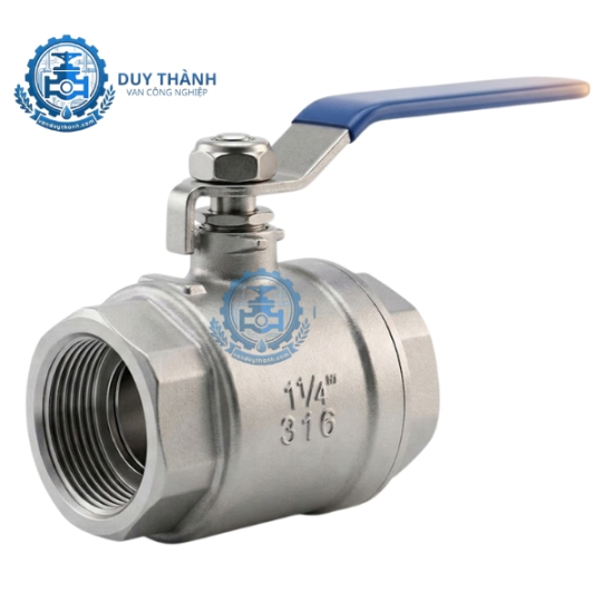 Van Bi Inox 201 Nối Ren Tay Gạt Afbv