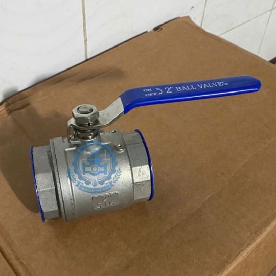 Van Bi Inox 201 Tay Gạt Ren Phi 21 27 34 42 49 60 76 90 114
