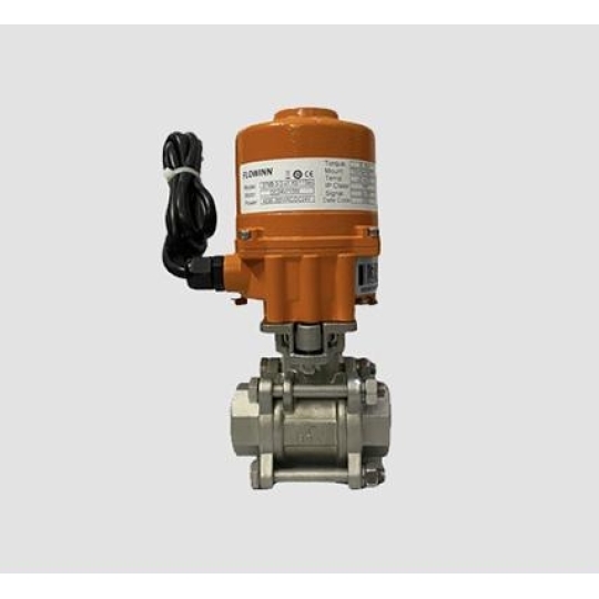 Van Bi Inox 3 Mảnh Đóng Mở Điện