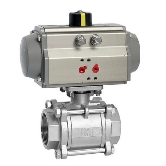 VAN BI 3PC INOX 304 NỐI REN KHÍ NÉN SANPO MALAYSIA