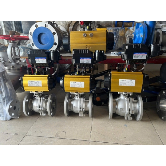 VAN BI 2PC GANG MẶT BÍCH 10K KHÍ NÉN SANPO MALAYSIA