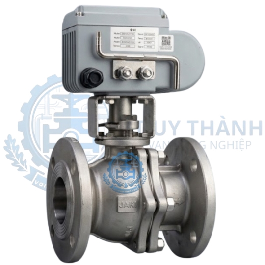 Van Bi Inox 304 Mặt Bích Điều Khiển Điện Flowinn