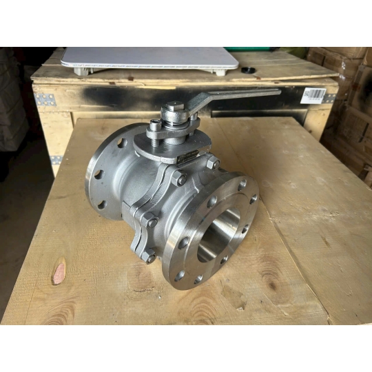 VAN BI INOX 304 DN32 MẶT BÍCH JIS 10K