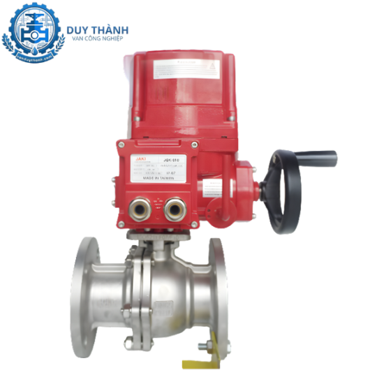 Van Bi Mặt Bích Inox Điều Khiển Điện 