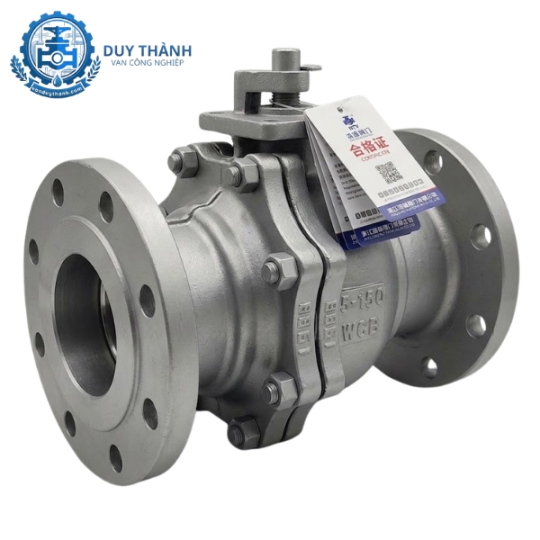 Van Bi Inox Tay Gạt Mặt Bích 