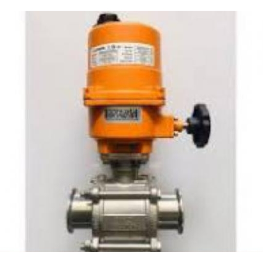 Van Bi Vi Sinh 3pc  Inox 304, 316 Đóng Mở Điện