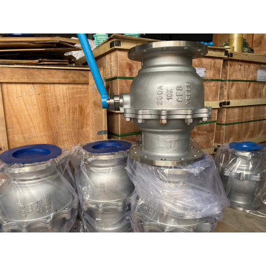 Van Bi Mặt Bích Inox