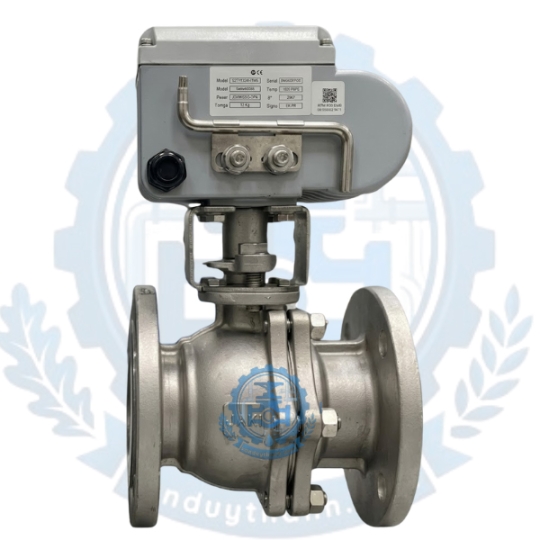 Van Bi Mặt Bích Điều Khiển Điện DN125