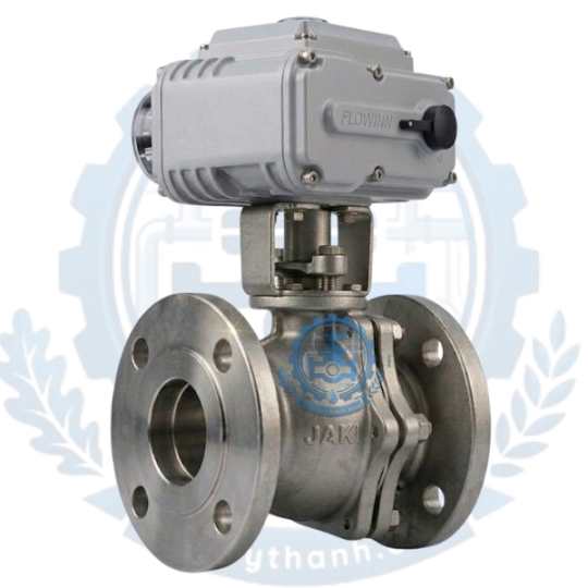 Van Bi Mặt Bích Điều Khiển Điện DN250