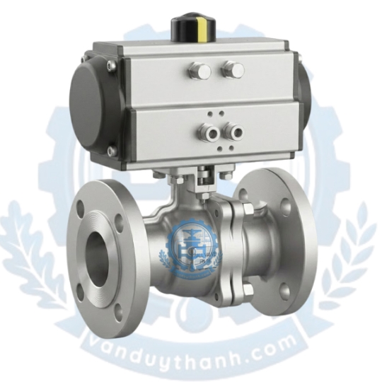 Van Bi Inox 304 Tay Gạt Mặt Bích Jis 10k Afbv