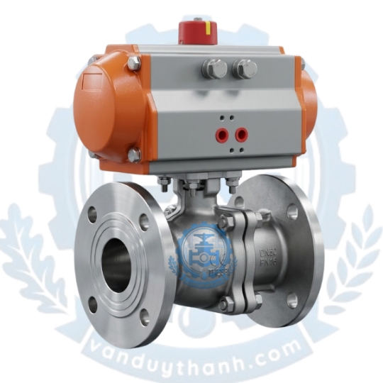 Van Bi Inox 316 Mặt Bích Khí Nén Joeun