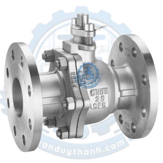 Van Bi Mặt Bích Jis 10k Inox 304 DN32