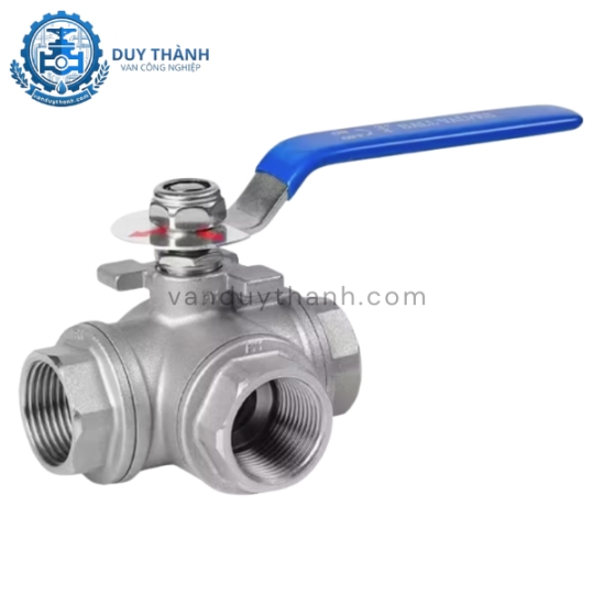 Van Bi 3 Ngả Kiểu T Inox Jaki 01