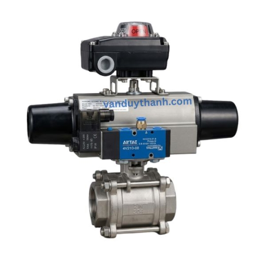 Van Bi Điều Khiển Khí Nén Tác Động Đơn DN15 - DN300