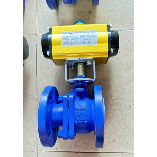 VAN BI THÉP WCB MẶT BÍCH PN16 KHÍ NÉN 