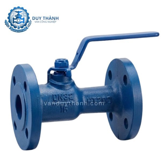 Van Bi Thép Xả Đáy Lò Hơi Mặt Bích PN16