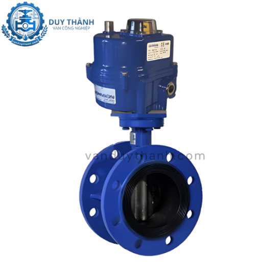 Van Bướm PTFE Nối Bích Điện On Off