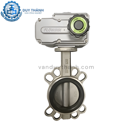 VAN BƯỚM INOX ĐIỀU KHIỂN ĐIỆN