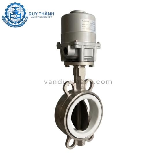 Van Bướm Inox 304 Điều Khiển Điện