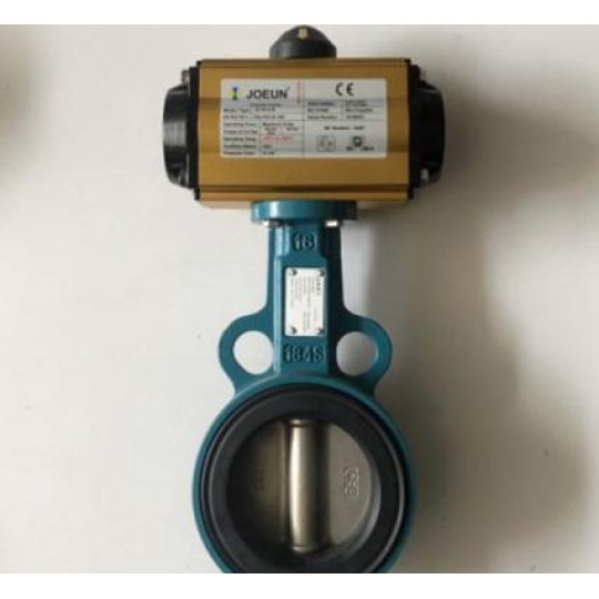 Van Bướm Gang Đóng Mở Khí Nén JAKI