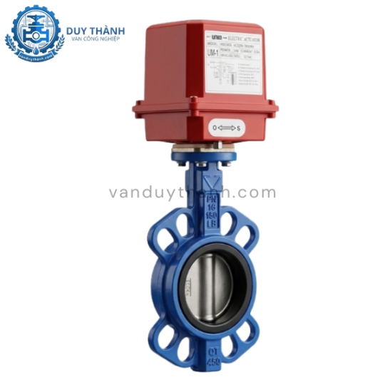 Van Bướm Gang Điều Khiển Điện Unid