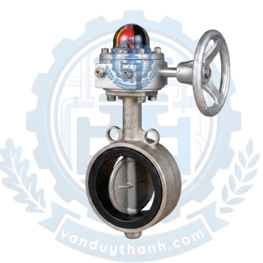 Van Bướm Inox 304 Tay Quay Jis10k DN40 - 300
