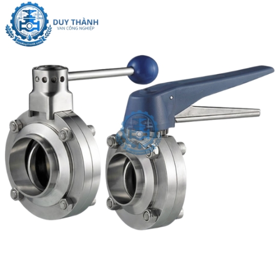 Van Bướm Inox 316 Nối Hàn Tay Gạt 